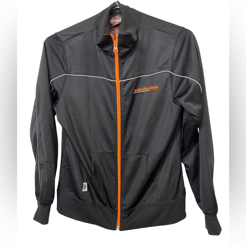 Women’s M Harley Davidson Motorcycles Black Lightweight Jacket Rocklin CA